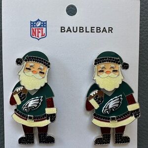 Baublebar  Eagles Santa Claus stud earrings